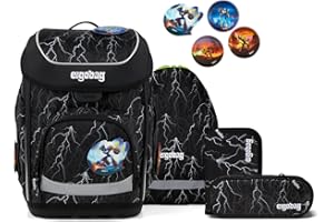 ergobag cubo Set ergonomischer Schulranzen Klassisch 5-teilig 1. Klasse Grundschule