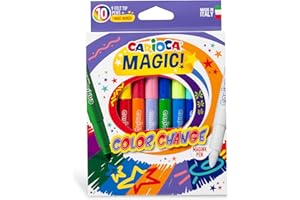 CARIOCA C4742737 Magic ColorChange Pisaki, Wielokolorowy, 18 Kolorów
