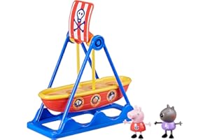 Peppa Pig Toys Peppa's Pirate Ride Playset with 2 Figures, Kids Toys