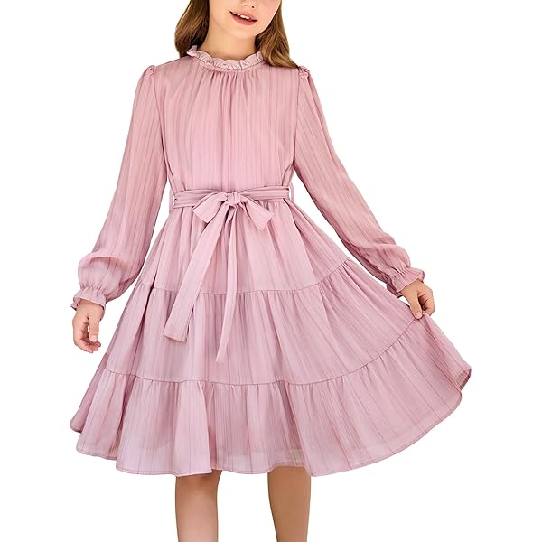Summum Midi jurk met ronde hals • Donkerroze • de Bijenkorf
