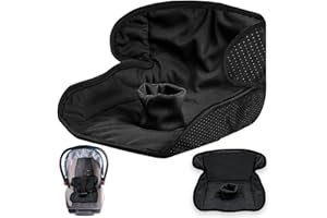 FAELNK Almohadilla Protectora Universal para Asiento Infantil para Orinal Almohadilla para Asiento Infantil para Entrenamiento Protección contra Fugas de Pañales para Viajar y Salir (Negro)