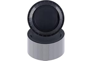 CEILIWEN 100 Pack Black Paper Plates - 7 Inch (18cm) Round Dinner Plates for Parties, Birthday, Graduation, Retirement, Halloween for Catering & Events (Black, 7 inch)