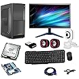 SellZone® Assembled Desktop Computer, Dual Core 2.6 Ghz Pentium Processor, H61 Motherboard, 15.4" LED Monitor, 4GB DDR3 RAM, 16GB Pen Drive, Windows 10 Pro & MS Office Trial (Hard Drive, 500GB)