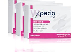 Xpecia DHT-blockerare med biotin och sågpalmextrakt – mot håravfall för kvinnor – ginko-rot, hår vitaminer, sågpalm – påskynd