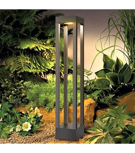 Lightling LED Pfostenleuchte Bea - 100cm, IP54, 4000 Kelvin, Anthrazit Für Garten & Terrasse