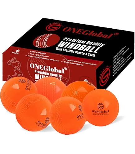 Reader Windball - Balle De Cricket Souple Pour Entraînement Intérieur/Extérieur, Fabriquée En Angleterre