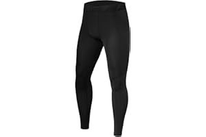Powerlayer Meskie Compression Legginsy podkladowe do sportów zimowych