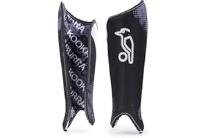 Kookaburra Convert Hockey Shin Guard-Black, parastinchi Unisex