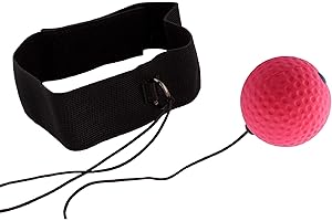 Calma Dragon Boxing Speedball MKHPB05, Fitness-Trainingsball, mit Stirnband, Sport, Thai-Boxball, Punchingball, Boxkopfball