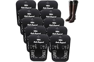 Orssmigs 10 Blatt 10 Zoll Stiefelspanner Damen Kunststoff Stiefelformer Wiederverwendbar Stiefelspanner Reitstiefel Stiefel Ständer Halter Boot Shaper Kunststoff Stiefel für Damen und Männer