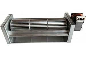 Xodo Store Ventilador tangencial Longitud total: 417 mm, Tamaño de la boquilla: 310 x 44 mm, para estufa de pellets