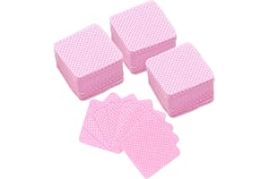 XMBYGEY 300 Stück Zelletten für Gelnägel, Fusselfreie Zelletten Nägel Zelletten Fusselfrei, Fusselfrei Nägel Wattepads,Zur Reinigung von Gelnägeln