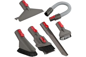 AINUO 6 in 1 Flexible Hose Accessory Kit for Dyson Gen5 V15 V12 V7 V8 V10 V11 SV10 SV11 Cordless Vacuum Cleaner
