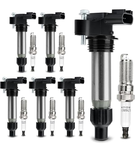 Ignition Coils UF375 & AcDelco Platinum Spark Plugs For Buick Cadillac Chevy D501C & Free Gift Anti-Seize Lubricant(5g) - Walmart Supplies