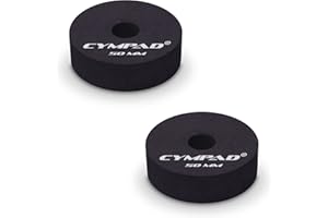 Cympad CYMP50 Pack de 2 Tampons pour Cymbale 50 mm Noir