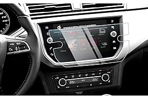 YEE PIN Seat Arona Film de Protection Navigation GPS Film de Protection d'écran pour navires Protecteur en Verre trempé Accessoires de Voiture Arona 8 Pouces