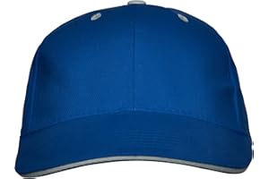 KINKIES Gorra Infantil de Colores 100% algodón - Gorra de Béisbol, para niñas y niños, con Agujeros de ventilación y Cierre de Velcro