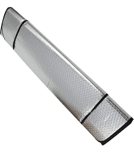 Pare-Soleil Camion Pliable 220x80cm - Protection UV Et Thermique Avec Ventouses Pour Pare-Brise