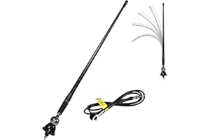 Alca Germany Universal 12V Car Radio Aerial Rubber Antenna Flexible Roof Mast 533000