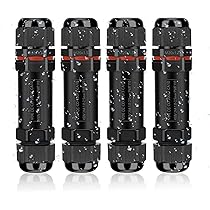 Connettore Impermeabile IP68 L4F Per Cavi Esterni - 3 Pin, Per Diametri Ø8-9.5 Mm, Confezione Da 2 - Foto 13