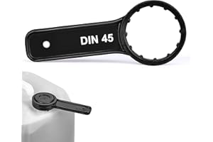 LABROTEC® Kanisterschlüssel DIN 45 der kleine Handschlüssel für 2/2,5/3/5/10/20 Liter Kanister. Einfache und praktische Schraubdeckelöffnung