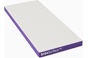 Snuz SnuzSurface Air Crib Mattress SnuzPod3, Polyester, SnuzPod3-44x80cm,White
