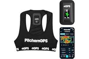 PITCHEROGPS Pitchero GPS Soccer Player Tracker Bundle - XXL | GPS Sportweste mit 12-Monats-Abonnement | Fußball-Trainingsgeräte für Performance & Fitness Tracking