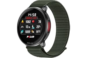 OUTPUTBT Nylon Cinturino 22mm per Polar Grit X Pro/Grit X/X2 Pro, Vantage M/M2/M3 Cinturini Sport per Polar Vantage V2/V3 per Uomo Donna