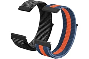LYYLTX Nylon Fabric Uhrenarmbänder 20mm/22mm Armband für Herren Damen Ersatzband Schnellverschluss Smartwatch Sport Uhren Ersatzarmband Einstellbares Soft Breathable Watch Strap