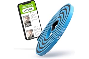 ZENONE SPORTS ZenBands Power Resistance Bands, 6 Bandes de Fitness de différentes Tailles, Bandes de Résistance pour l'entraînement, Bandes de Traction, y Compris e-Book et Guide d'entraînement