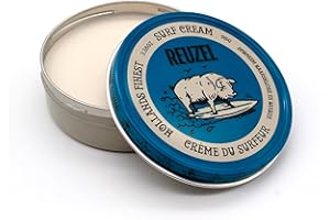 Reuzel Crème Surf, Pommade Crème Mate Pour Hommes, Crème Coiffante Flexible Tenue Légère 3,38 oz/95 g