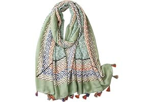 FAIRYGATE Scarves Fashion Ladies Print Long Scarves Floral Neck Scarf Shawl Wrap a Gift Ideas for Women Lady