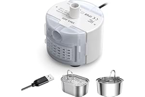 Petace Pompa Fontanella per Gatti, Pompa per Fontanella per Gatti, Pompa di Ricambio per Fontana di Petace