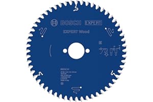 Bosch Professional 1x Kreissägeblatt Expert for Wood (Holz, Sägeblatt Ø 190 x 30 x 2,6 mm, 56 Zähne, Zubehör Kreissäge)