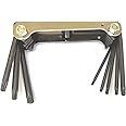 Inditrust Latest Folding allen key set smooth finish (a Folding TORX)