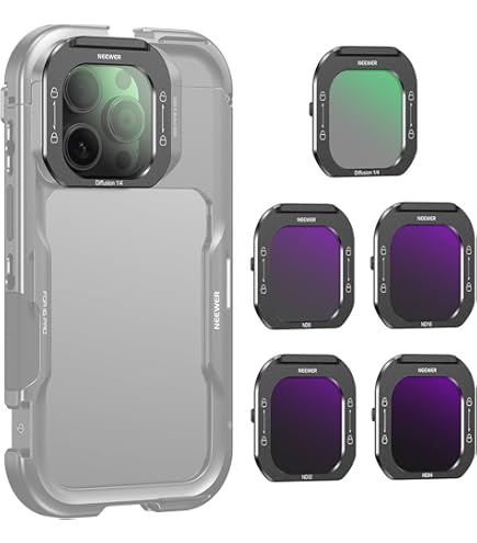 Kase Filtre De Diffusion 1/4 Brume Noir Clip Pour Sony