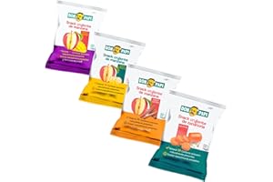 ALHAMBRAGOLD Pack de Snacks de Fruta Deshidratada Don Papi - Manzana deshidratada, Surtido de Sabores (10 Paquetes) - Snacks para Niños y Adultos - Ideal para Meriendas y Alimentación Saludable