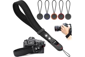 Dtoterul Dragonne pour Appareil Photo avec Boucle Rapide, Sangle de Poignet Réglable pour Appareil Photo, Caméra Grip Lanière de Poignet, pour appareils photo reflex, la plupart des appareils photo