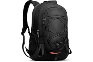 Petfu Travel Backpack Mens Womens Rucksack for Men 40l Waterproof Hiking Backpack Large-Capacity for Camping Motorcycle Sports Outdoor School Work Survival Equipment Withstand 19 KG Weight (Black)