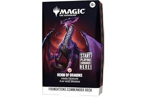 Magic: The Gathering Foundations Commander-kortlek – Reign of Dragons