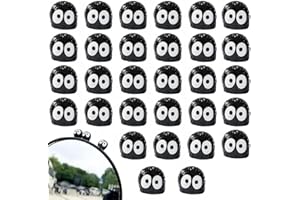 ZKGYUS 30 Piezas Decoración de Coche, Set de Decoración de Resina en Miniatura con Pegamento sin Rastro para Decoración de Coches, Decoración de Habitaciones Pequeñas