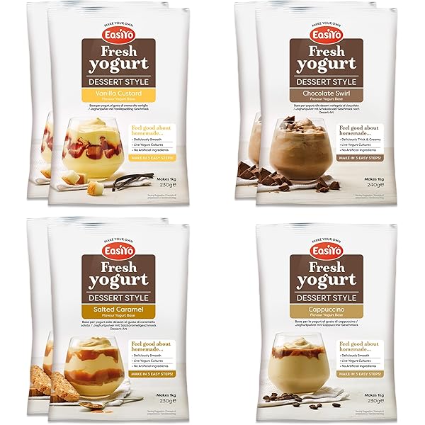 Caramelised Apple EasiYo Yogurt Sachet Makes 1KG | EasiYo Yoghurt Mix