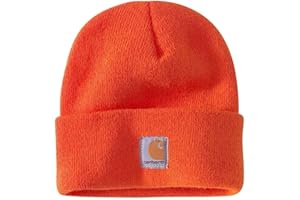 Carhartt Boy's Acrylic Knit Beanie Watch Hat Cold Weather