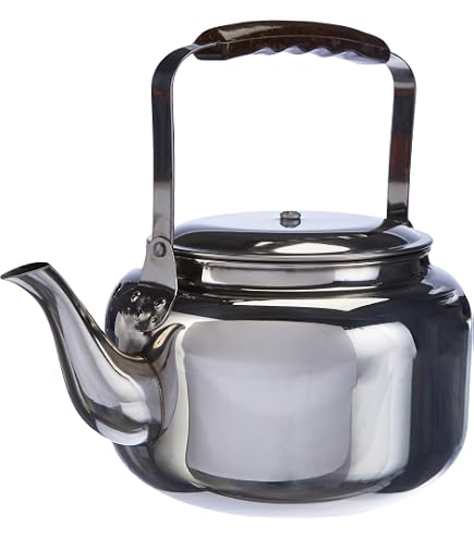 Bollitore Da Campeggio Portatile Da 1 L in Acciaio Inox, Bollitore Da Campeggio