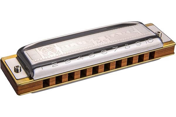 Hohner Harmonica Blues Harp 53220G en Tonalité SOL Diatonique 10 Trous