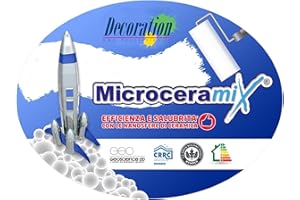 M.SERVICE SRL Microceramix - Additivo antimuffa per idropittura -� un composto di microsfere di ceramica antimuffa e antiodore. - Dose per 5 litri (450 gr)