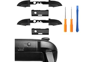 WATLIKEUP 2 Set Controller Repair Kit for Xbox,Controller Bumper Set for Xbox One X/S Repair Parts Kit T8 T6 Screwdriver Repair Parts Kit,Replacement Bumper for Xbox One Series Controller Gamepad