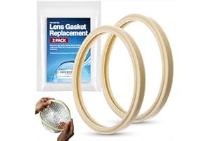 IMPRESA Products 2-Pack Pentair-Compatible Light Lens Gasket - 8 3/8 - Equivalent to 79101600Z - Works with IntelliBrite Lights, AmeriLite Lights and SAm AmerLite Lights