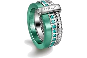 Breil Collezione BREILOGY, Anello Donna in Acciaio, Gioiello idee regalo donna