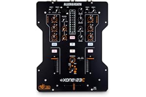 Allen & Heath Xone:23C mixeur DJ 2 canaux avec carte son - Mixeur DJ 2 pistes